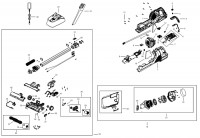 Black & Decker BHFEA420J Type H1 Stick Vac Spare Parts